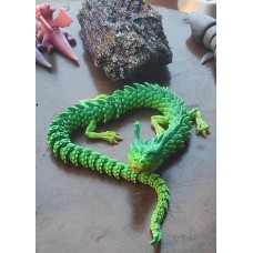 Renkli 3D Ejderha 45 cm uzunluğunda 